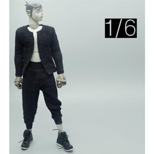 New Stock For Sale Scale 1/6 Fashion Tops Pants Cropped Pants For Usual 12 Inch Soldier Action Figures Collection