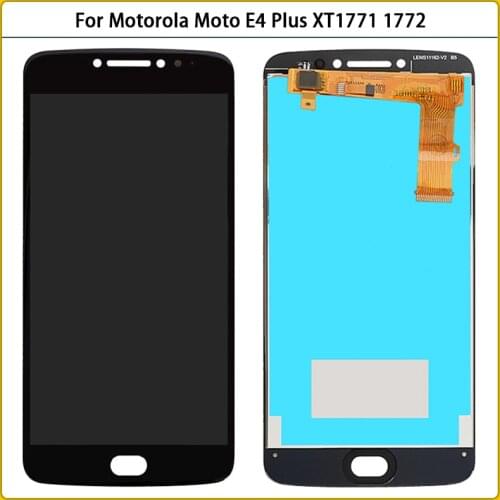 New 5.5" For Motorola Moto E4 Plus LCD Display Touch Screen Sensor Digitizer For Moto E4Plus XT1771 1772 LCD Screen Replac