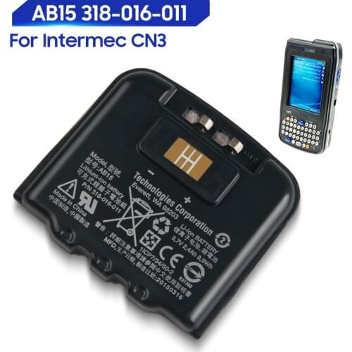 Original Replacement Battery For Intermec CN3 Mobile Handheld Computer AB15 318-016-011 Genuine Battery 8.9Wh