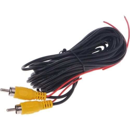 RCA Male To Male AUX Video AV Cable For Car Rear Camera DVD Player TV Box