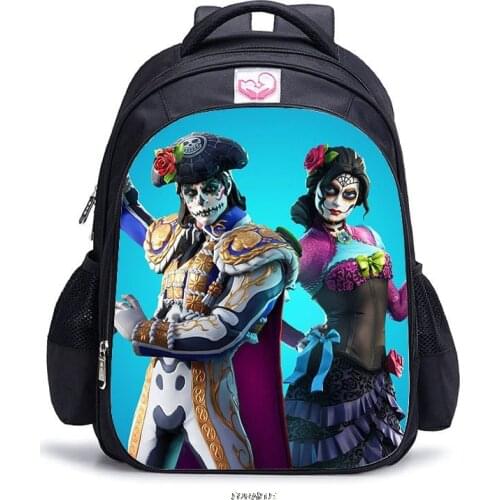 Boy School Backpack Kids FORTNITE Backpacks Student Anime Game Rucksack Unisex Men Knapsack Cartoon Bookbag Schoolbag Child Gift