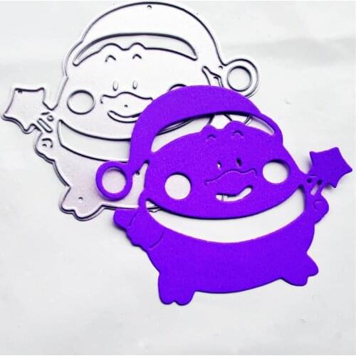 Die Cutting dies Hat penguin metal craft paper die Scrapbooking/DIY Embossing mould Easter New Year