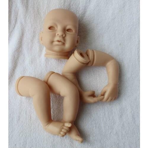 Silicone Reborn Baby Doll Kits Accessories for 20 Inch Doll for Kids As Christams Gift DIY Toys Doll Parts