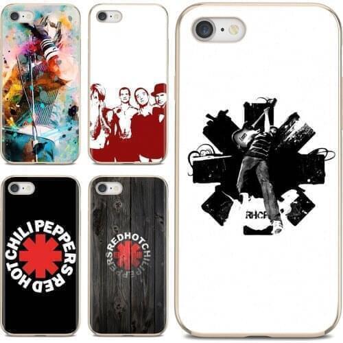 For Samsung Galaxy S7 S8 S9 S10E S20 FE Note 10 20 Edge Lite Plus Ultra Silicone Phone Covers band-Red-Hot-Chili-Peppers-Rock