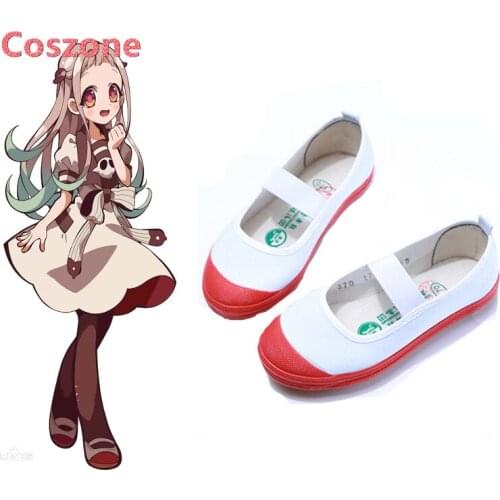 Toilet-bound Hanako-kun Nene Yashiro Cosplay Shoes Japanese School Shoes Girl Sport Shoe Doki Doki Literature Club Cosplay Shoes