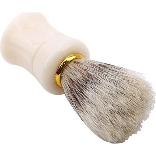 High Quality Salon Mens Face Beard Cleansing Device Shaving Tool Razor Brush Accessories Barber Professional Badger Barber