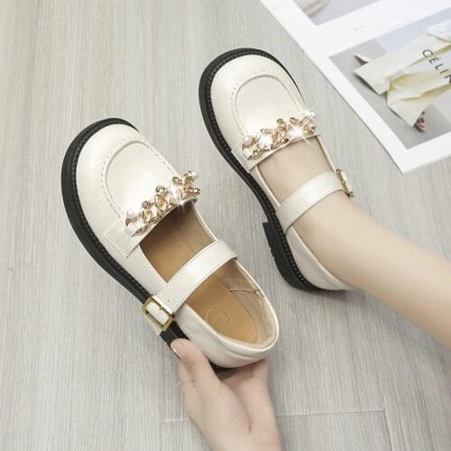 Japanese Vintage Classic Jk Uniform Kawaii Mary Jane Womens College Style Autumn New Lolita Shoes Retro British Style Loafers