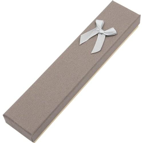 Jewelry Necklace Bracelet Box Gift Boite A Bijoux Caixa De Joias Paper Plain Finish 2 Color Bloacking Boxes For Women Jewellery