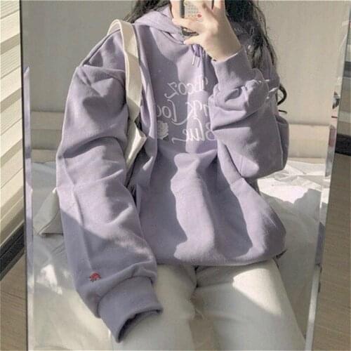 Women Hoodies Pullovers Printing Big Pocket New Casual Loose Streetwear Student Harajuku Female Plus Size Sweatshirts