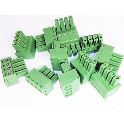 15EDG 3.81/3.5mm 300V8A 2/3/4/5/6/7/8/9/10 KF2EDG Straight Right angle plug in PCB wire terminal block connector 100pcs/50pairs