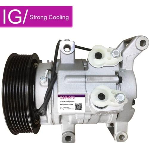 AUTO AC COMPRESSOR FOR TOYOTA VITZ AC COMPRESSOR HILUX VIGO INNOVA (PETROL) 883200K380 4472608040 4472204352 883100K090
