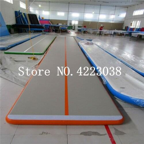 Free Shipping 10*2*0.2m Inflatable Cheap Gymnastics Mattress Gym Tumble Airtrack Floor Tumbling Air Track For Sale
