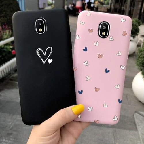 For Samsung Galaxy J3 J5 J7 2015 2016 2017 Case Cover For Samsung J710F J730F J530F J330F J700F J500F Love Heart Soft Phone Case