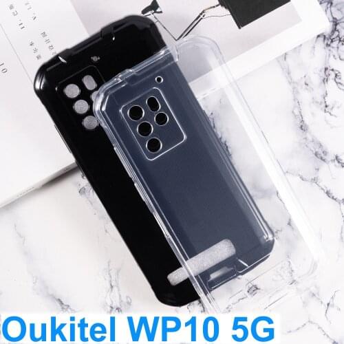 For Oukitel WP10 Case Back Cover Soft Silicon TPU Protector Phone Fitted Coque For Oukitel WP10 5G Glass Bumper Shell Funda Capa