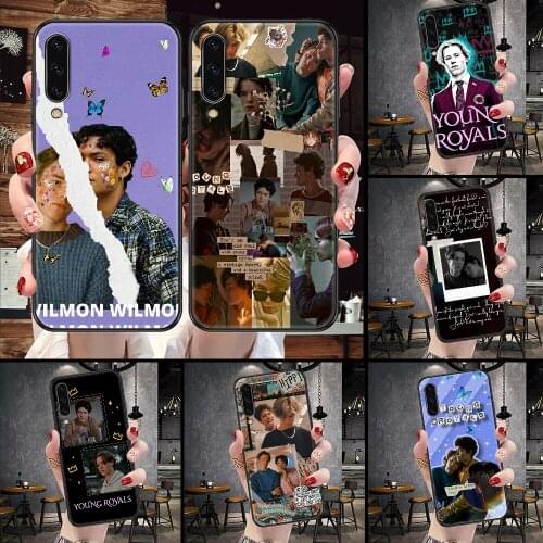 Young Royals Simon and Wilhelm Phone Case For Samsung Galaxy A 10 12 20E 21S 30 32 40 50 51 52 70 71 72 5 6 7 2016 2018 black 3D