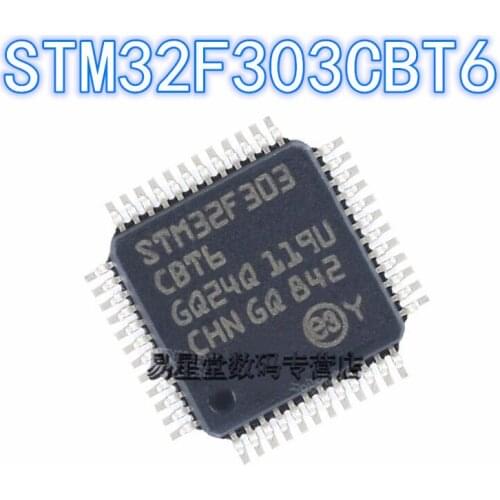 1PCS 100% new original authentic STM32F303CBT6 QFP-48 32F303CBT6 QFP48 32-bit microcontroller chip
