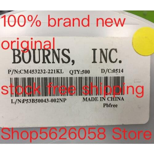 CM453232-221KL SMD 100% new original freeshipping STOCK 50PCS-3000PCS/LOT
