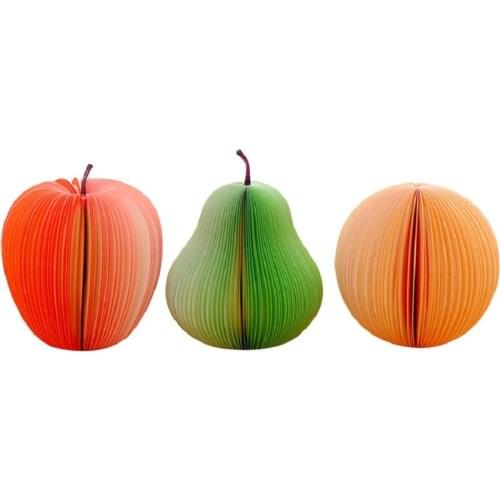Fruit Note Book Apple Note Paper Lovely Korean Creative Stationery Primary School Prize Gift