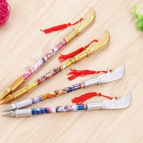 L4 simulation Guan Yu Saber gel pen king glory weapon toy student pen prize prizes student supplies office supplies