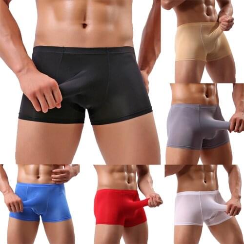 Mens Underwear Boxer Men Shorts Male Panties Solid Cotton Elephant underwear men Underpants Fashion interior Dropshipping 1111