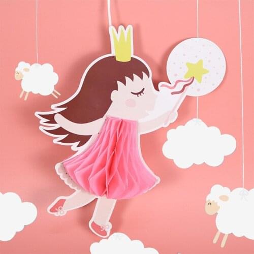 New Cartoon Fairy Beehive Paper Flower Store Atmosphere Decoration Creative Festival Party Supplies Beehive Birthday Party qq041