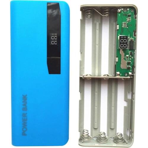 New LED Display 5X 18650 USB Power Bank Battery Charger Case DIY Box For iPhone 17Aug18 wholesale-15