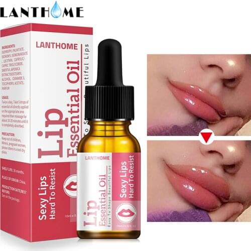 10ml Lip Nourishing Care Essential Oil Anti-drying Moisturizing Lip Serum Brighten Smooth Lipstick Gloss Lip Plumper Care TSLM1