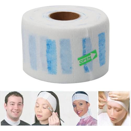 Professional Stretchy Disposable Neck Paper Roll for Barber Barber Salon Tools