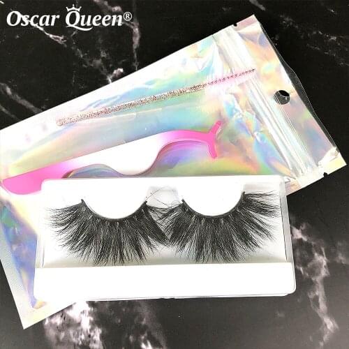 FedEx 40 Sets Of Eyelash Wholesale With LOGO False Lashes Bulk Soft Eyelash Extension 25mm Makeup Lash Beauty 3D Mink Eyelashes