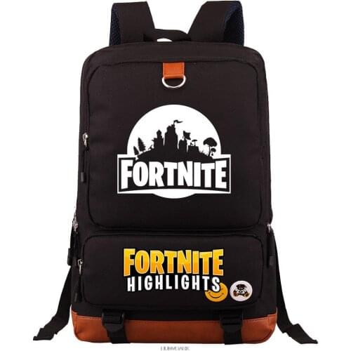 FORTNITE Backpack Students Boys Girls Rucksack Fashion New Pattern Travel Knapsack Men Women Laptop Mochilas