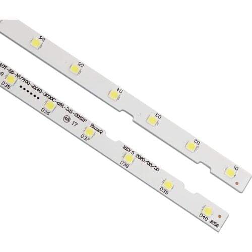 2pcs/lot LED Backlight strip for Samusng 55NU7100 UE55NU7300 UE55NU7100 UE55NU7105 AOT_55_NU7300_NU7100 BN96-45913A BN61-15485A
