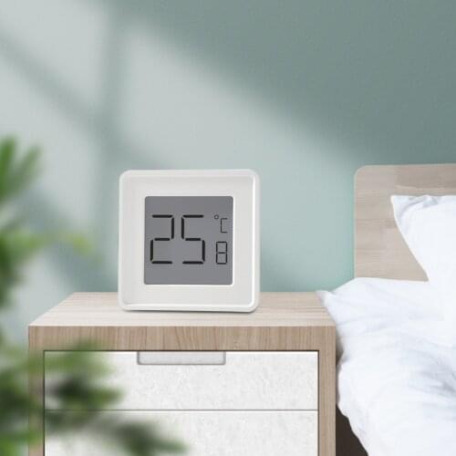 2 in 1 Accurate Digital Thermometer Hygrometer Mini Temperature/Humidity Meter Home Wall Hygrothermograph for Indoor Outdoor