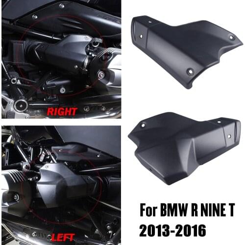 For BMW R NINE T R9T R 9 T 2013-2016 Dust Injection Head Cover Injector Connections Guard Protector Engine Cylinder Shield 14 15