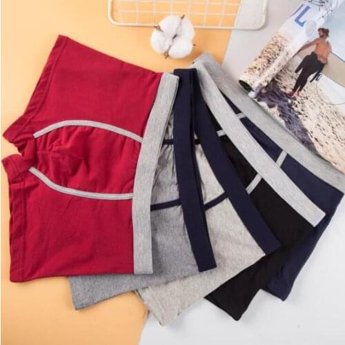 2021 new Casual Mens Breathable Underwear Men Boxers Male Panties Summer Shorts