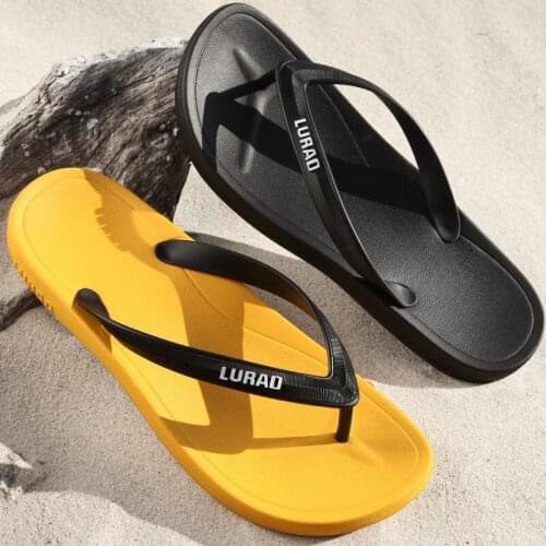 2021 New Flip-flops Men Summer Simple Non-slip Slippers Sandals Soft-soled Rubber Women Sandalias Beach Shoes Women Sandales