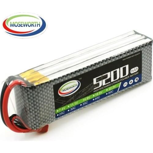 Nano 4S RC LiPo Battery Power 4S 14.8V 5200mAh 35C For RC Airplane Drone Helicopter Car Boat RC Toys Batteries LiPo 4S Burst 70C