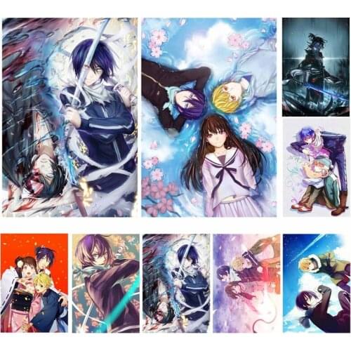 Diamond Embroidery 5D DIY Spuare&round Diamond Painting Noragami Yato Yukine Anime Cross Stitch Rhinestone Decoration
