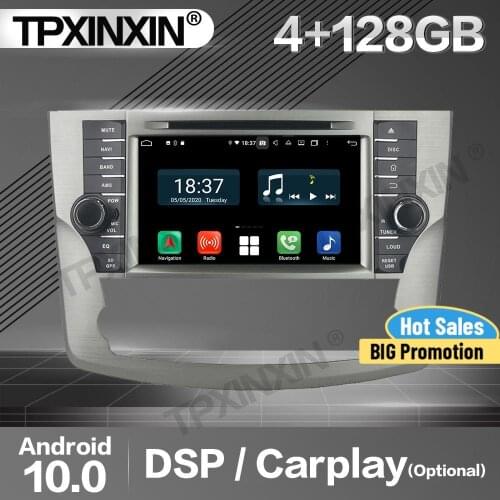 128G Carplay Car Radio 2 Din Stereo Receiver Android For Toyota Avalon 2011 2012 2013 DSP GPS Navigation Player Audio Head Unit
