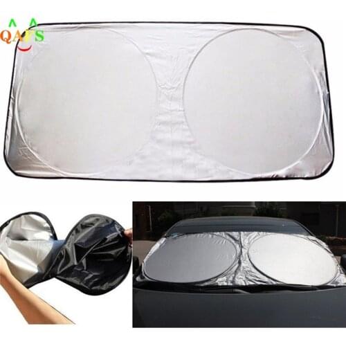 New 1pc Car Sun Shade Full Set for Front Window Sunshade Foldable Jumbo Visor Sun Shade Windshield Cover