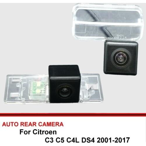 For Citroen C3 C5 C4L DS4 DS 4 2001-2017 Night Vision Rear View Camera Reversing Camera Car Back up Camera HD CCD Vehicle Camera