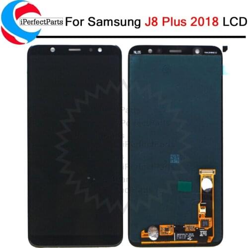 For Samsung Galaxy j8 Plus 2018 LCD Touch Screen Digitizer Assembly For Samsung j8 Plus j8+ LCD For samsung j805 lcd Display