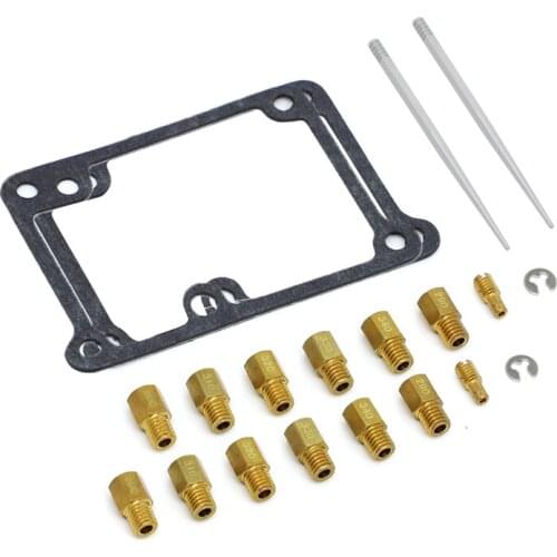 For Yamaha Blaster Banshee Full Jet Kit Main Jets Pilot Needles with Carb Gaskets Motorcycle Carburetor Rebuild ATV Parts