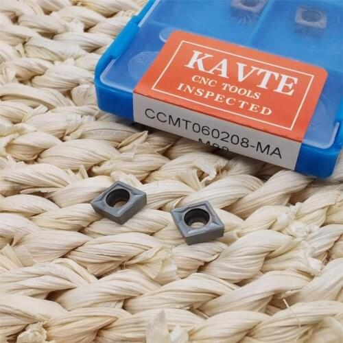 KAVTE CCMT 060204 060208 CCMT09T304 CCMT09T308 CCMT120404 120408, colorful coating, high quality carbide insert, stainless steel