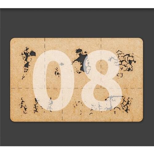 Paint Crack Effects Airbrush Stencils Tools for 1/24 1/35 1/48 LIANG-0008 Model Tool