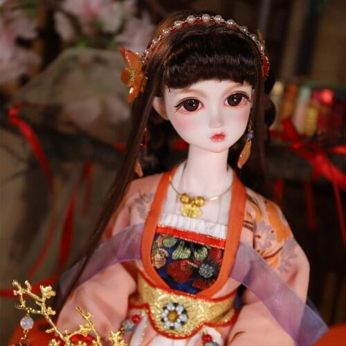 DBS doll Dream Fairy 1/3 BJD ICY Series mechanical joint Body With makeup Including hair eyes clothes 62cm height girls