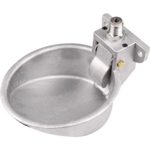 Pig Feeding Water Bowl Piglet Aluminum Drinking Fountain Supplies Touch-type Automatic Equipment