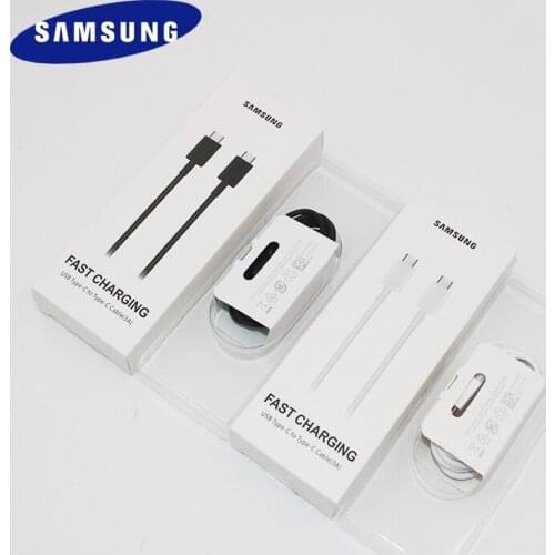 Original Samsung Galaxy Note 10 Pro S20 Type C Cable For Note10 S20 + USB 3.0 25W PD USB Type-C To Type-C Fast Charger Cable