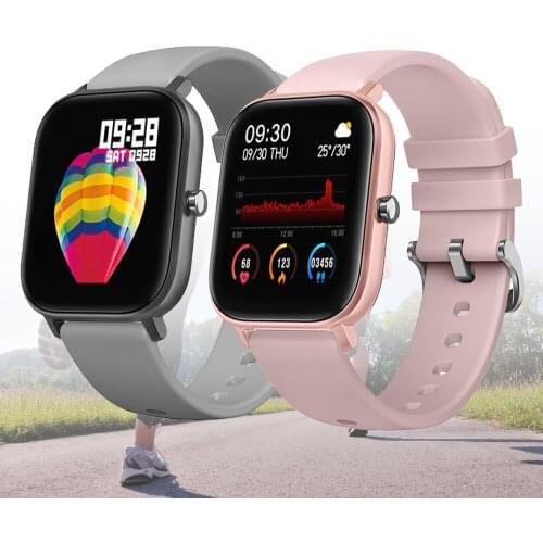 New Men Women Full Screen Touch Smart Watch Wristband Sport More Watch Face Heart Rate Monitor Sleep Monitor Fitness Smartwatch