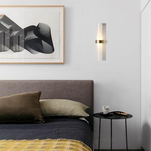 Luxurious Originality Glass Tube Wall Lamp Continuous System Concise Modern Model Tenant Hall Bedroom Bedside Arts Wall Lamp