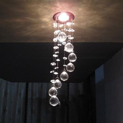 Modern LED k9 chandeliers / LED Light / led lustre light led Restaurant Crystal Chandelier Bedroom 3W Crystal Lighting MJ1016